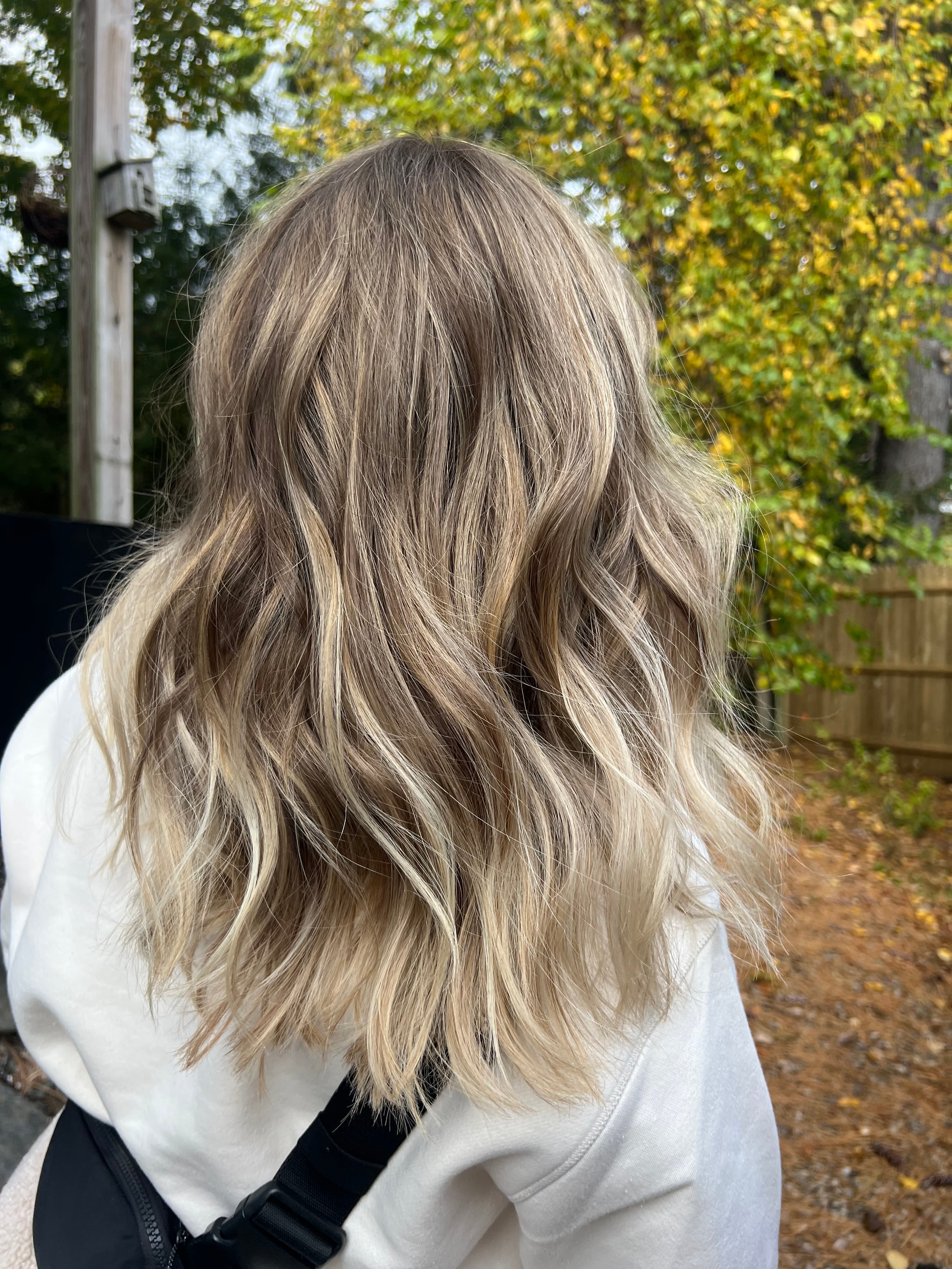 Beautiful blended highlight for a seamless grow out 