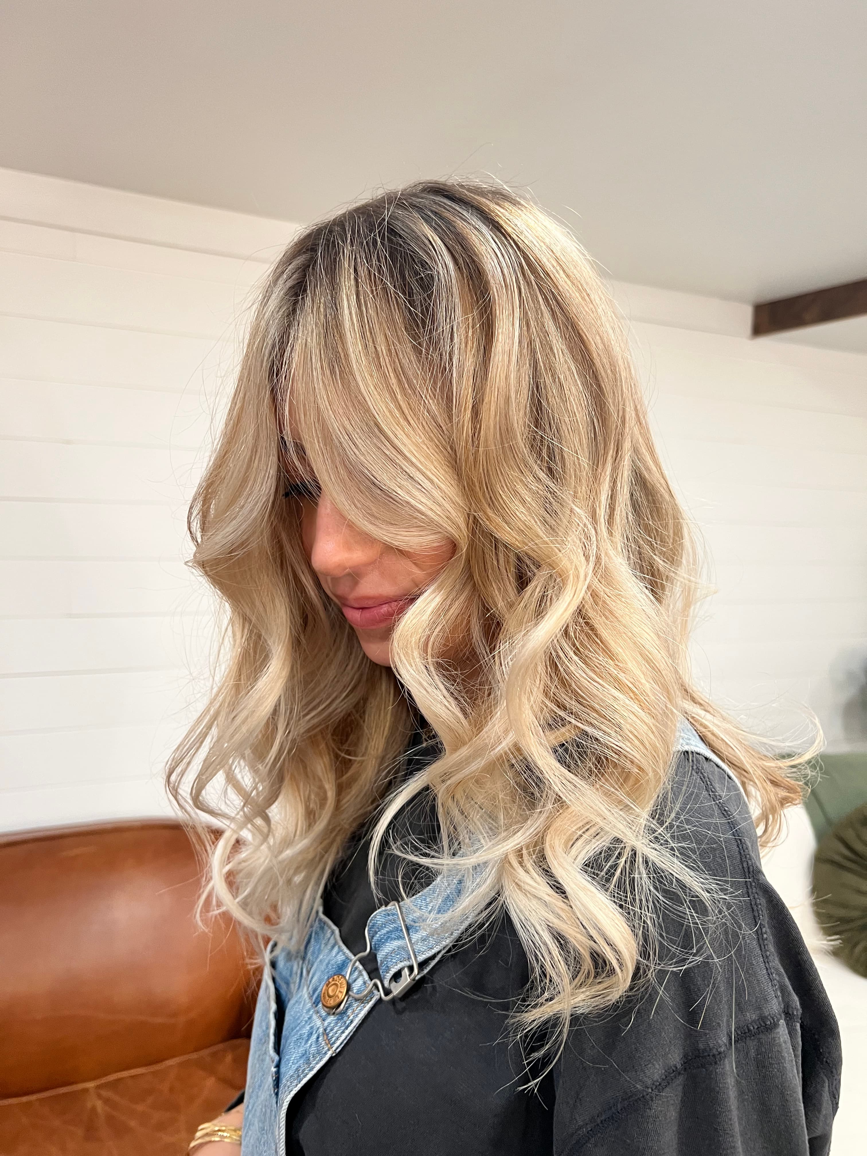 Gorgeous buttercream blonde 